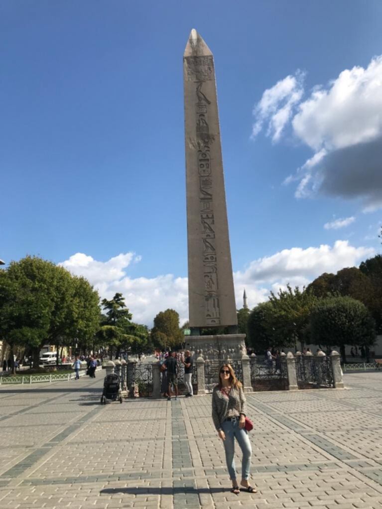 El álbum de viaje de Flavia Palmiero en Turquía: "Quedé fascinada; Estambul tiene una magia muy interesante"
