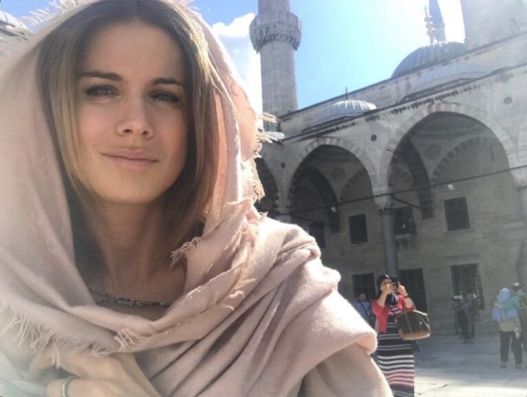 El álbum de viaje de Flavia Palmiero en Turquía: "Quedé fascinada; Estambul tiene una magia muy interesante"
