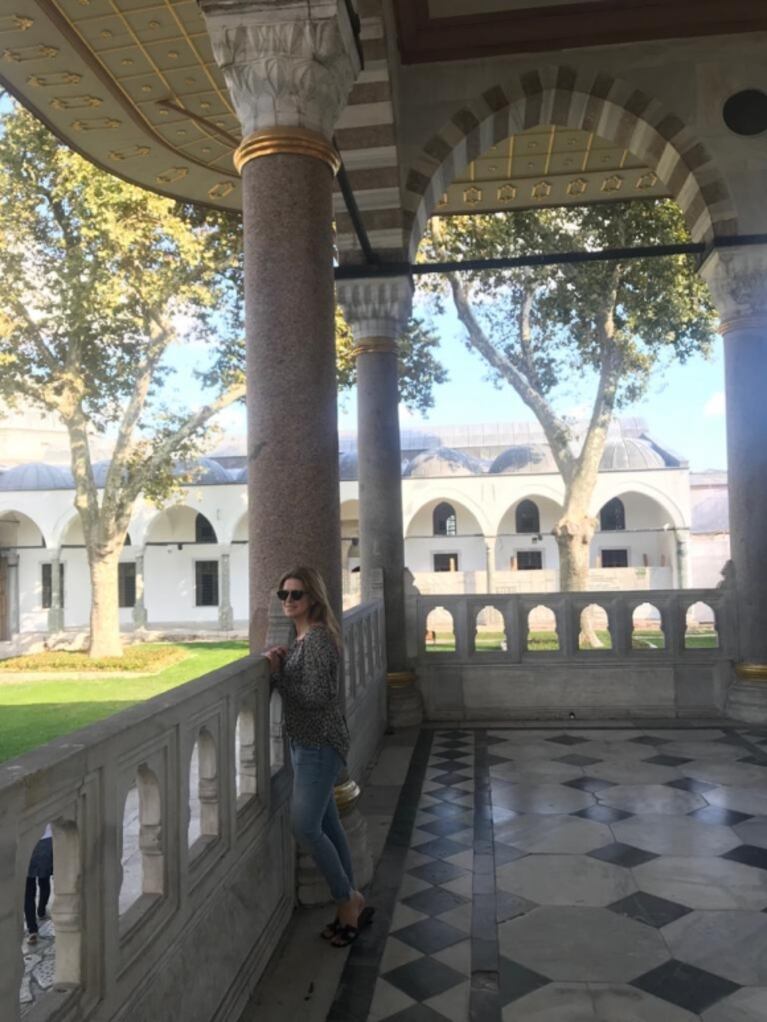 El álbum de viaje de Flavia Palmiero en Turquía: "Quedé fascinada; Estambul tiene una magia muy interesante"