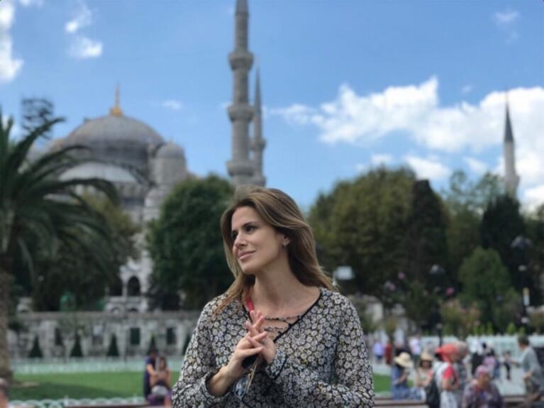 El álbum de viaje de Flavia Palmiero en Turquía: "Quedé fascinada; Estambul tiene una magia muy interesante"