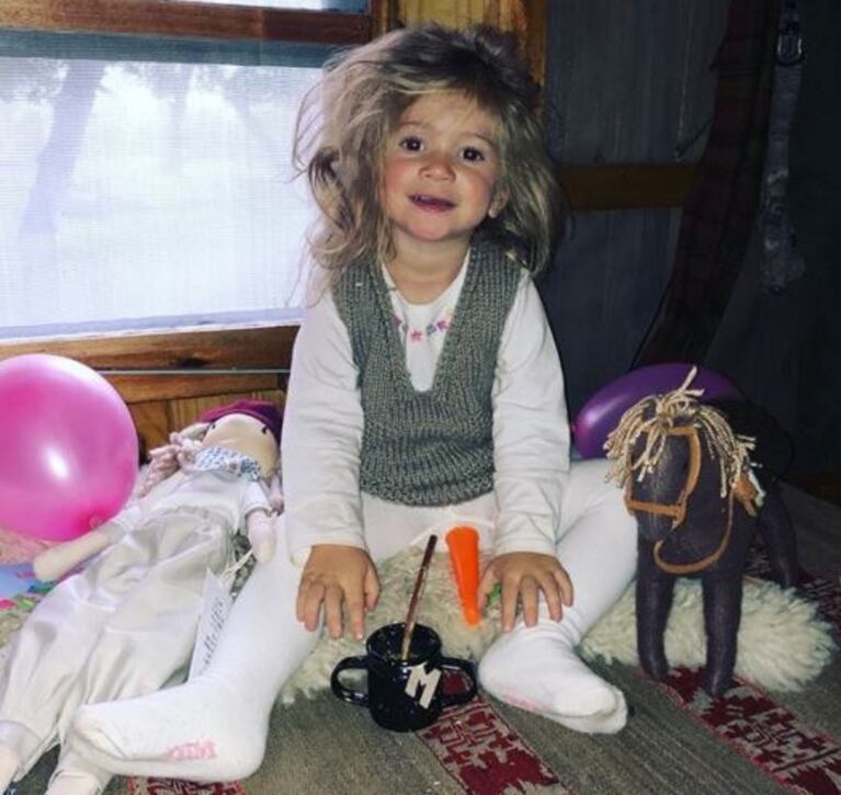 El álbum del cumpleaños campestre de Malaika, la hija de Zaira Nara: "¡Te amo con todo mi corazón!"