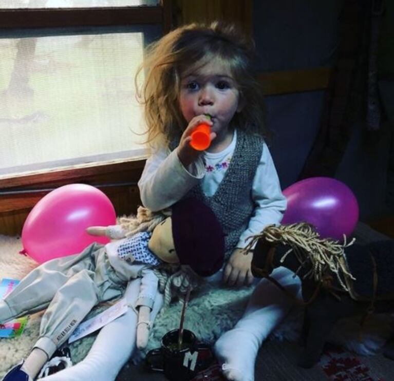El álbum del cumpleaños campestre de Malaika, la hija de Zaira Nara: "¡Te amo con todo mi corazón!"