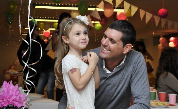 El álbum del cumpleaños de la hija de Marina Calabró. (Foto: gentileza Christian Molina)