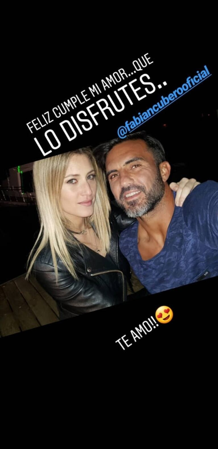 El álbum del festejo de cumpleaños de Cubero: detalles temáticos de Vélez y el mensaje de amor de Viciconte