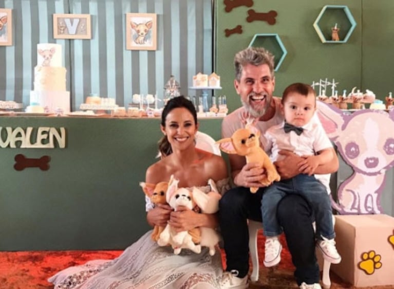 El álbum del primer cumpleaños de Valentín, el hijo de Lourdes Sánchez y el Chato Prada: mirá en quién se inspiraron para la decoración