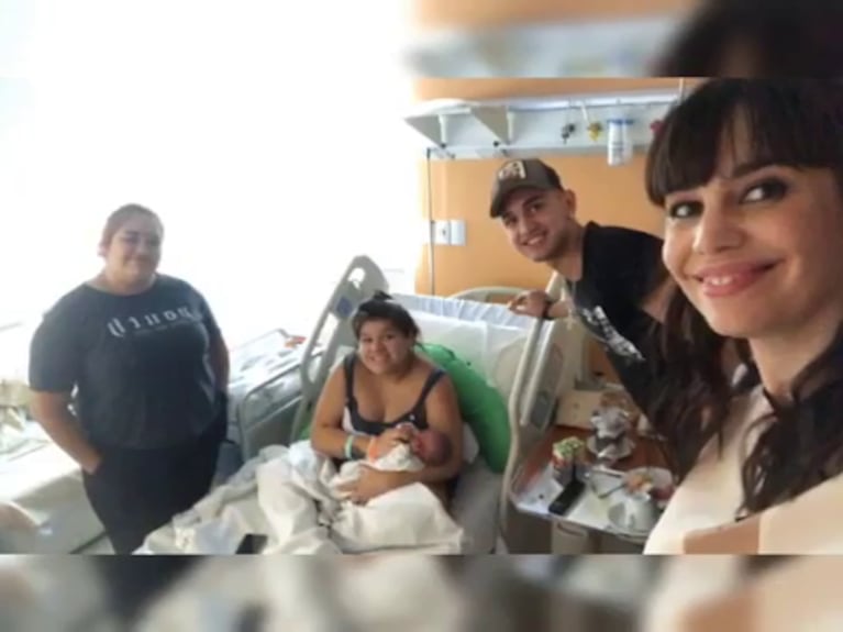 El álbum familiar de Rial tras la llegada de Francesco: la primera postal de Rocío con su sobrino y Morena