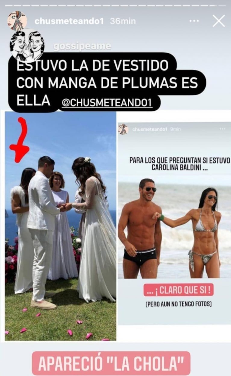 El álbum íntimo de la increíble y lujosa boda de Giovanni, el hijo del Cholo Simeone, en Europa