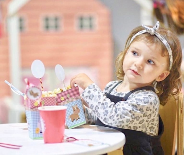 El álbum íntimo de la mega fiesta de cumpleaños de Alma, la hija de Mariano Martínez y Camila Cavallo