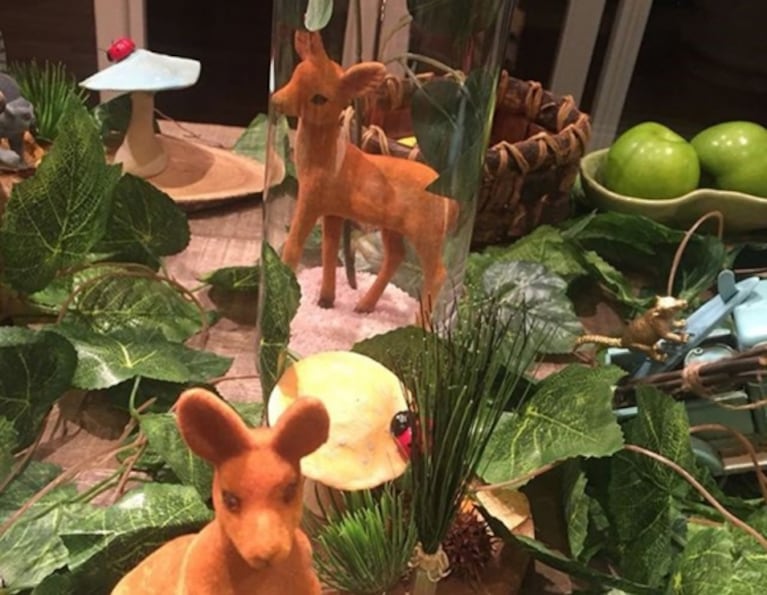 El álbum íntimo del baby shower de Ailén Bechara: ¡espiá la original ambientación de bosque!