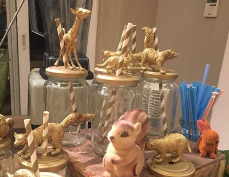 El álbum íntimo del baby shower de Ailén Bechara: ¡espiá la original ambientación de bosque!