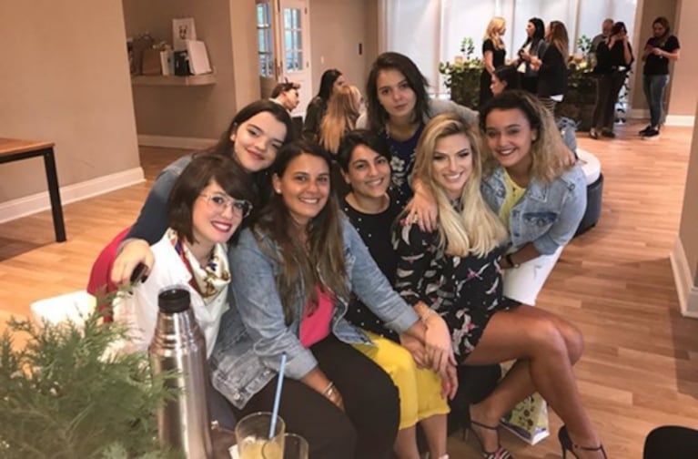 El álbum íntimo del baby shower de Ailén Bechara: ¡espiá la original ambientación de bosque!