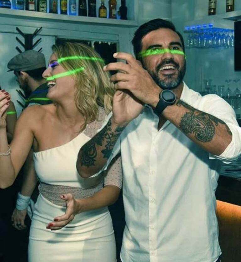 El álbum íntimo del cumple de 30 de Mica Viciconte: diversión y muchos mimos con Fabián Cubero