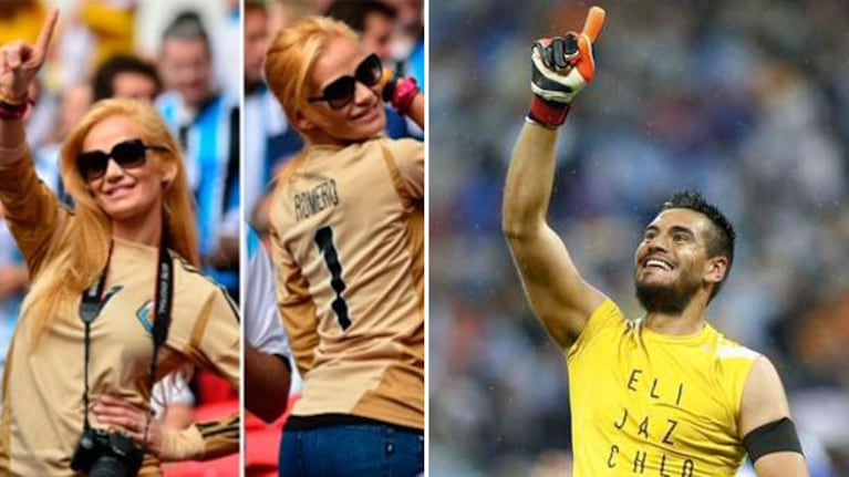 El amor de Eliana Guercio y Sergio Romero Vs. Los sospechosos de siempre.