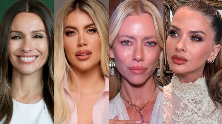 El Año Nuevo de Pampita, Wanda Nara, Nicole Neumann, la China Suárez y más famosos (Fotos: redes sociales).