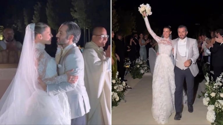 El año pasado, la hija de Luis Miguel, Michelle Salas, dio el sí a Danilo Díazen en una impactante boda en La Toscana. 