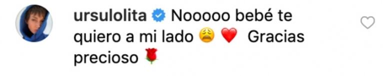 El apasionado saludo de cumpleaños del Chino Darín a Ursula Corberó: "Bomba atómica"