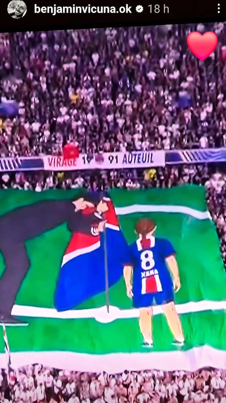 El apoyo de Benjamín Vicuña a Luis Enrique (Foto: Instagram @benjaminvicunaOK)