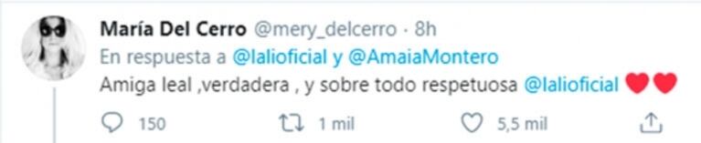 El apoyo de los ex Casi Ángeles a Lali Espósito en medio del escándalo con Amaia Montero