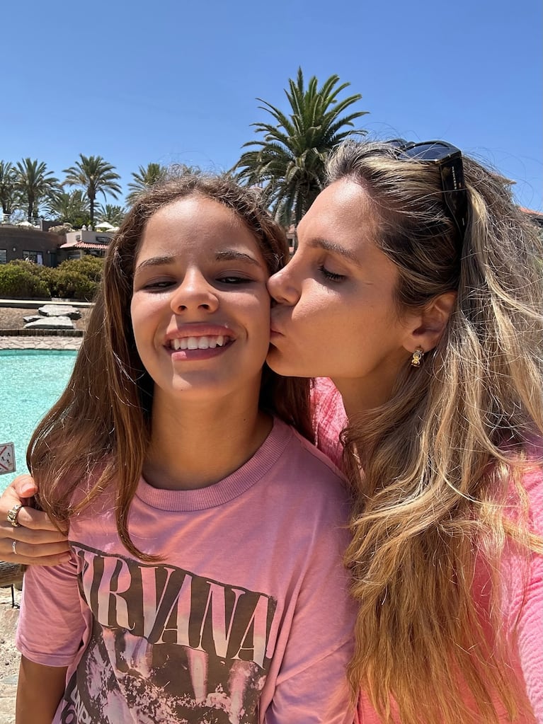 El asombroso parecido entre la hermana menor de Ivana Icardi y Francesca, la hija de Wanda Nara. Crédito: Instagram/@ivannaicardi