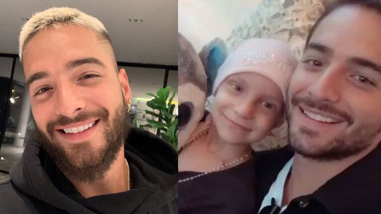 El astro de la música latina le cumplió el sueño a una mini-fan muy especial.