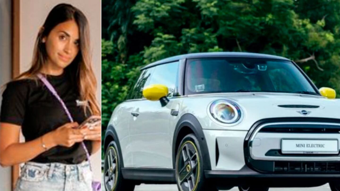 El auto eléctrico que Antonela Roccuzzo conduce en París ronda los 40 mil dólares