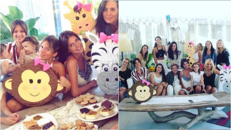 El baby shower de la hija de Zaira Nara. Foto: Instagram