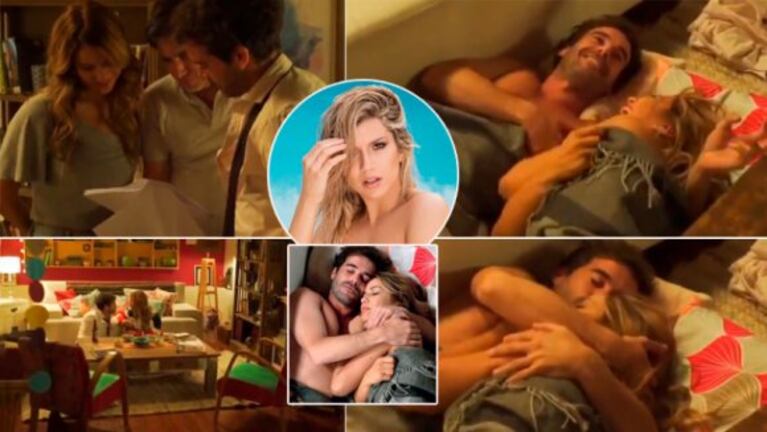 El backstage de la foto de Nicolás Cabré y Flor Vigna en la cama, que enojó a Laurita Fernández