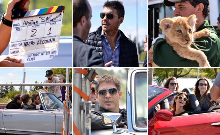 El backstage de la grabación de la apertura de ShowMatch. (Foto: ElTreceTV.com.ar)