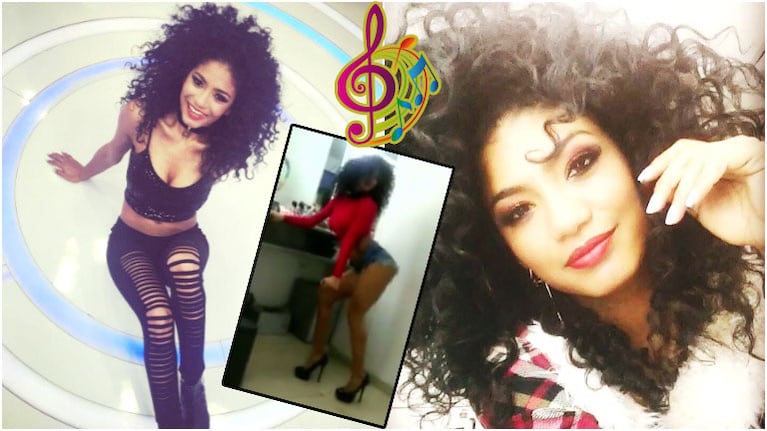 El baile súper sexy de Kate Rodríguez en Instagram (Fotos: Instagram y Captura)
