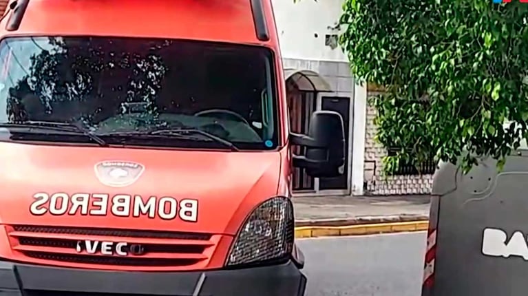 El barrio de Villa Luro donde hallaron muertas a una madre y su hija (Foto: captura TN)