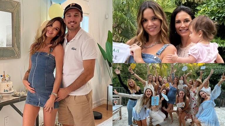 El bebé de Pico Mónaco tuvo su baby shower y revelaron el nombre que eligieron: Te esperamos, Noah