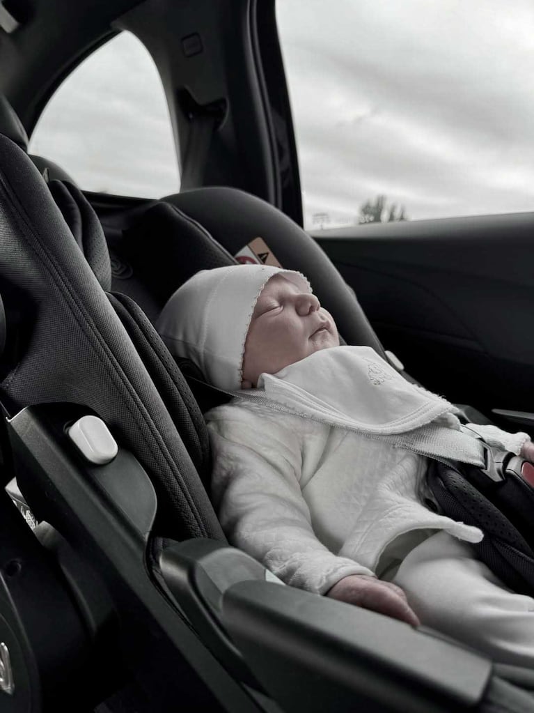 El bebé Faustino (Foto: Instagram @evabargiela)