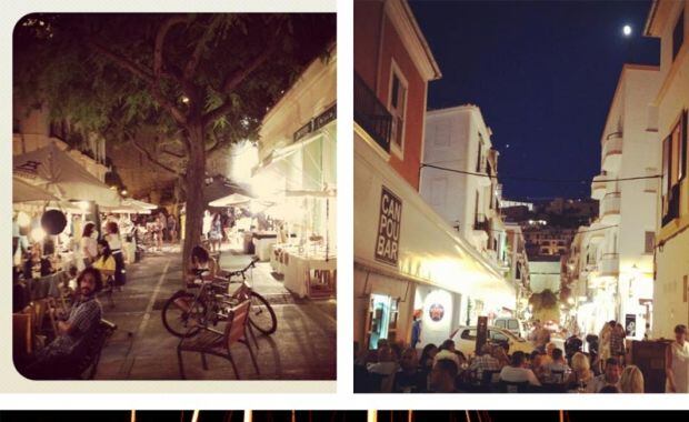 El bellísimo centro de Ibiza. (Foto: Blog de Silvina Luna)