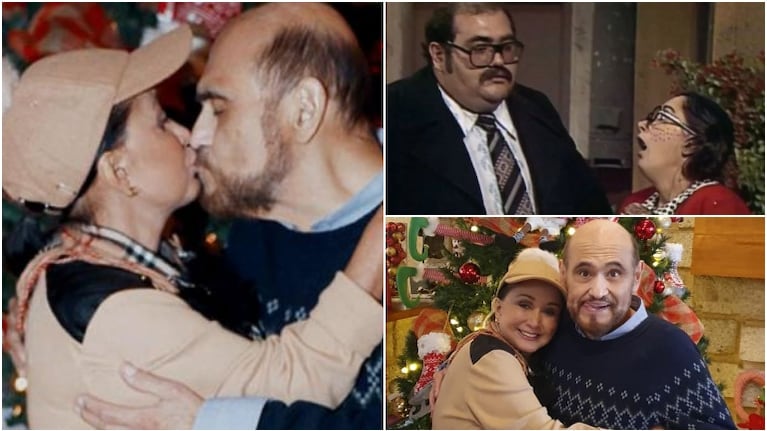 El beso de La Chilindrina y el Señor Barriga de El Chavo del 8: Yo estoy viuda y él es soltero