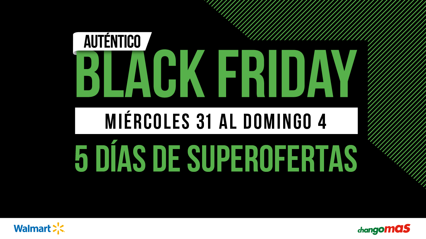 El Black Friday llega con cinco días de super ofertas exclusivas