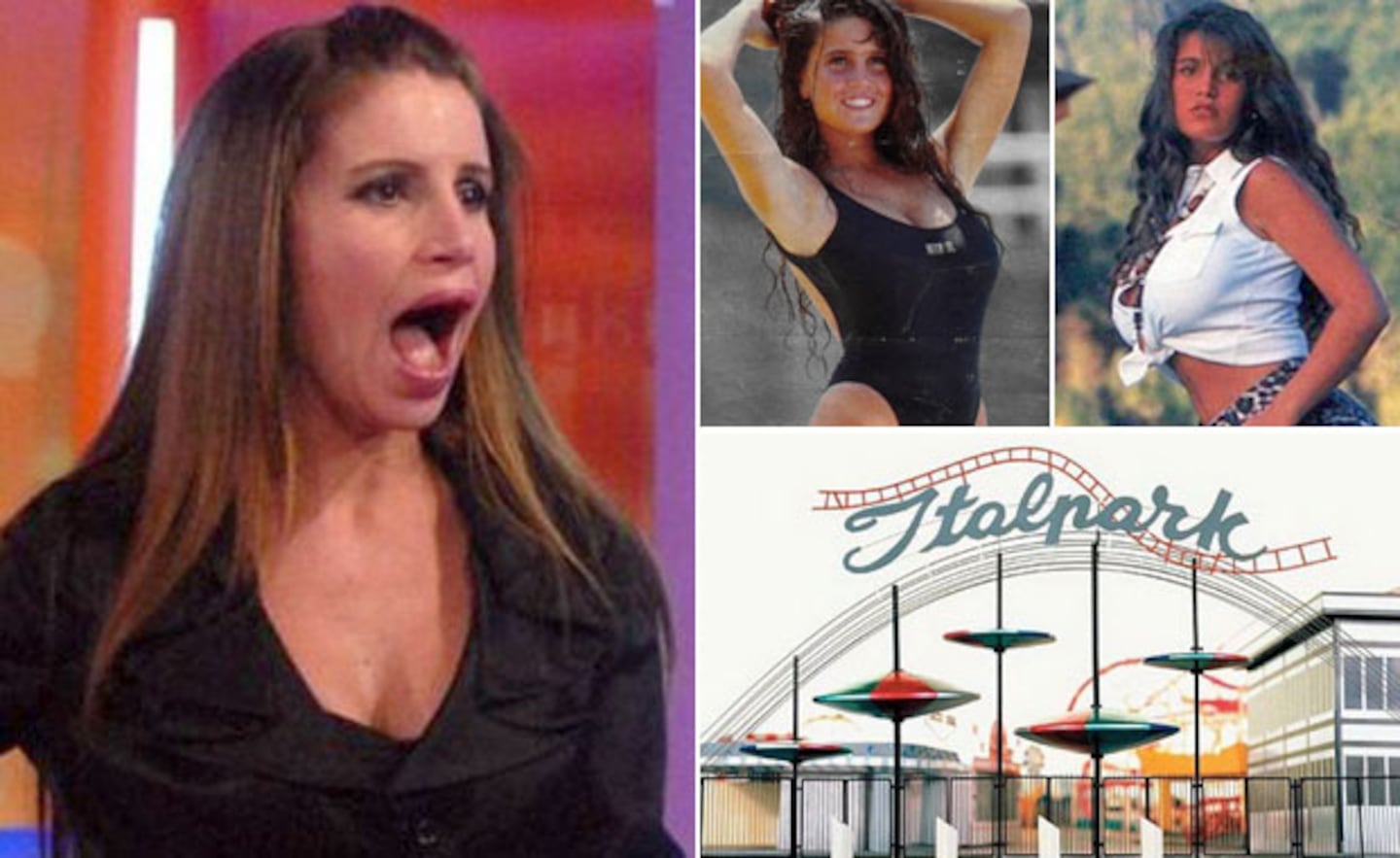 El blooper de la adolescencia de Flor Peña: se quedó en lolas en el samba del Italpark. (Foto: Web)