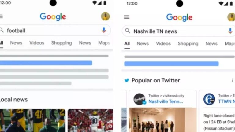 El buscador de Google prioriza la información local según la ubicación del usuario en un nuevo carrusel