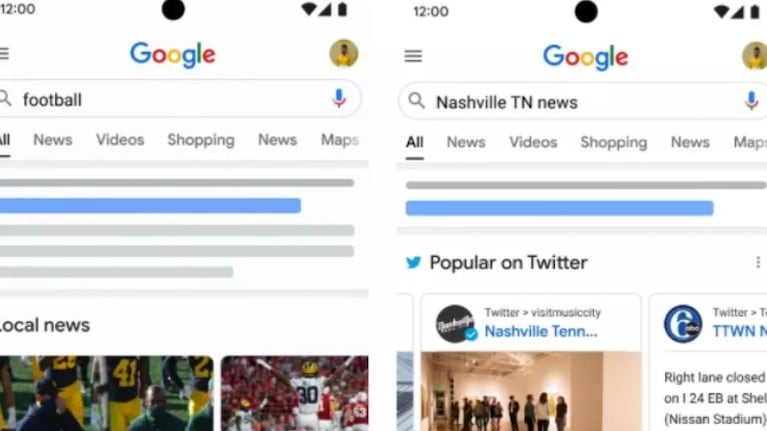 El buscador de Google prioriza la información local según la ubicación del usuario en un nuevo carrusel
