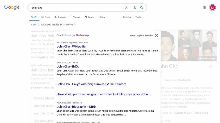 El buscador de Google vuelve a funcionar como en 1998 con una nueva extensión para navegadores. Foto: DPA.