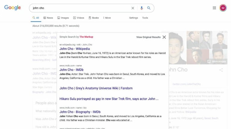 El buscador de Google vuelve a funcionar como en 1998 con una nueva extensión para navegadores. Foto: DPA.