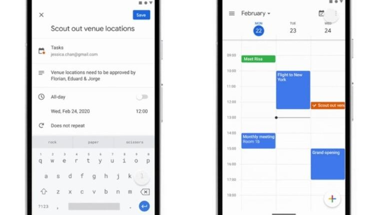 El Calendario de Google ya permite especificar entre asistencia virtual o presencial a reuniones. Foto: DPA.