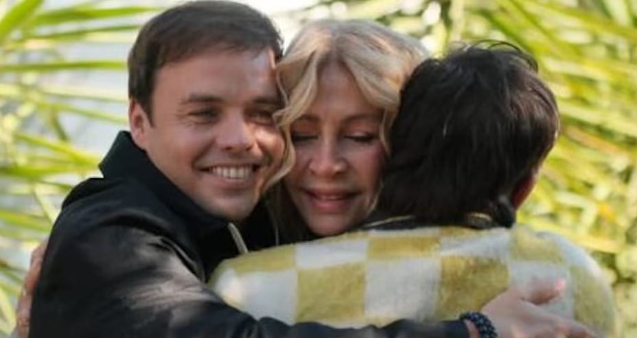 El cálido reencuentro de Cris Morena con Felipe Colombo y Benjamín Rojas en la previa de la gira de Erreway | Créditos Instagram Felipe Colombo