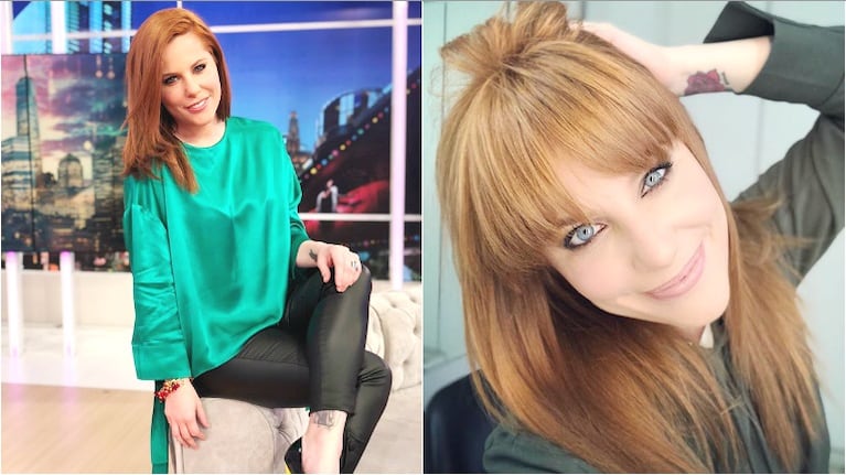 El cambio de look de Agustina Kämpfer (Fotos: Instagram)