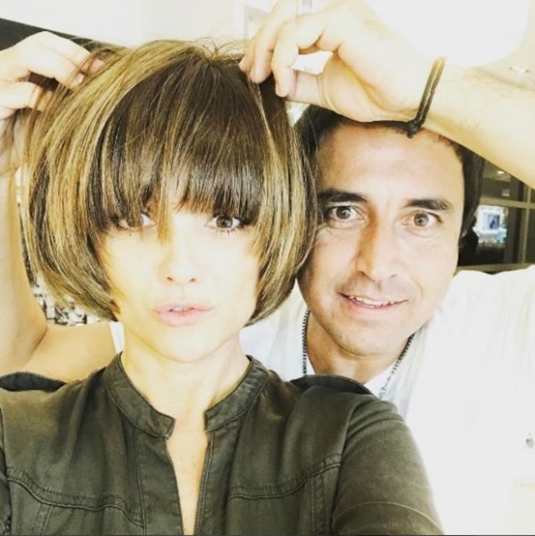 El cambio de look de Araceli González para Los puentes de Madison, con pelo corto y nuevo color: "Muerta de amor"