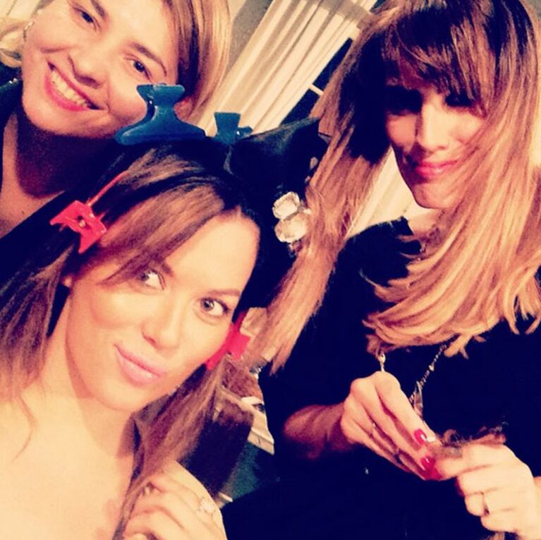El cambio de look de Karina Jelinek. (Foto: Instagram)