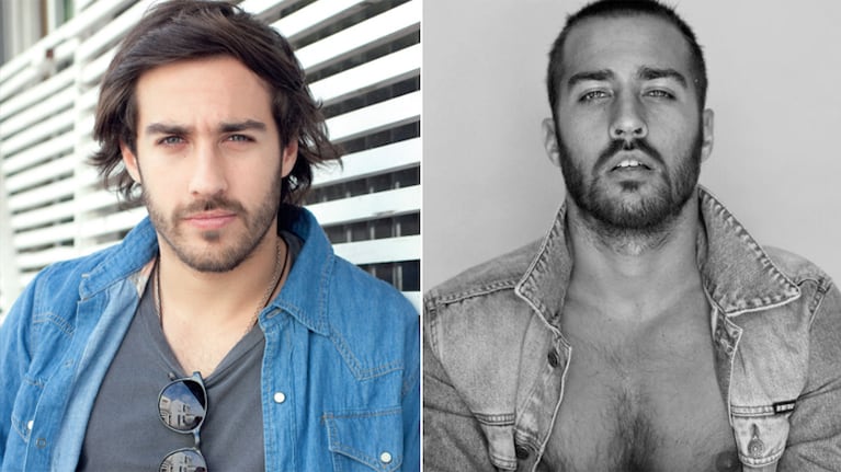El cambio de look de Nicolás Francella. (Foto: web y Twitter)
