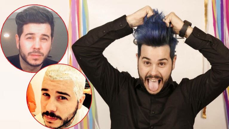 El cambio de look extremo de Nicolás Magaldi