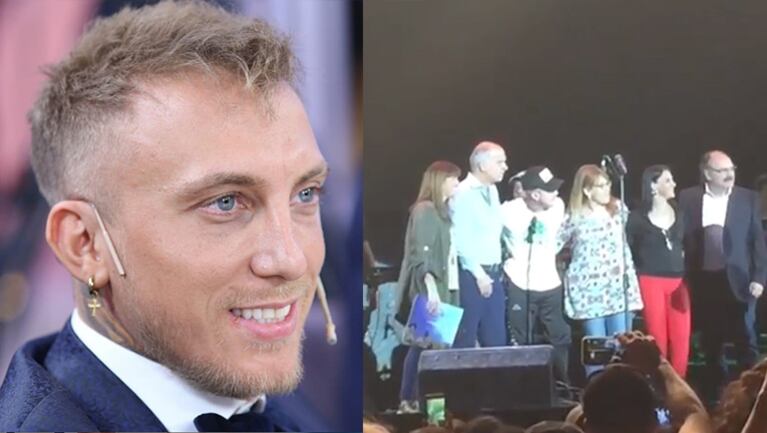 El cantante fue nombrado ciudadano ilustre de Lanús.