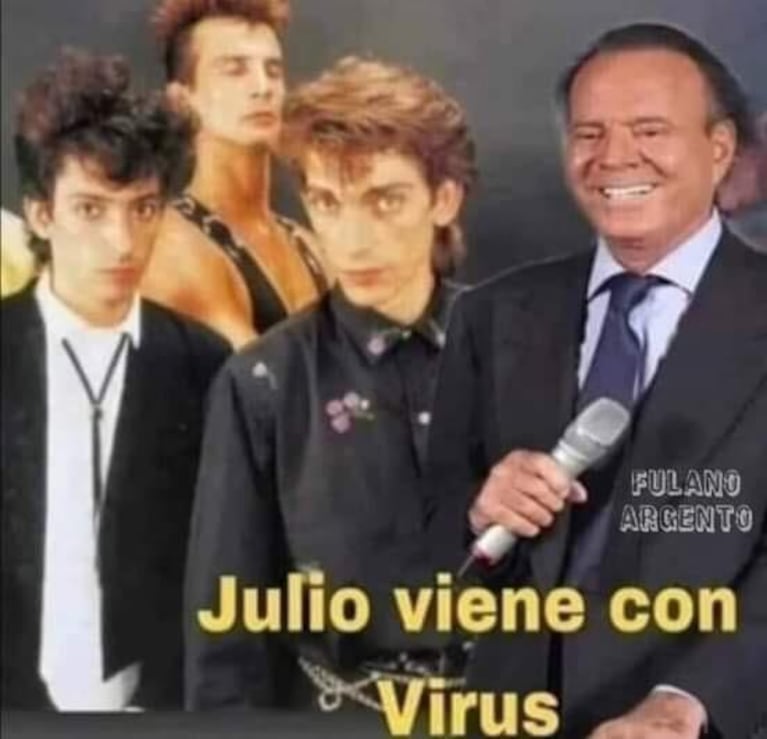 El cantante se convirtió en la cara de decenas de memes en plena pandemia.