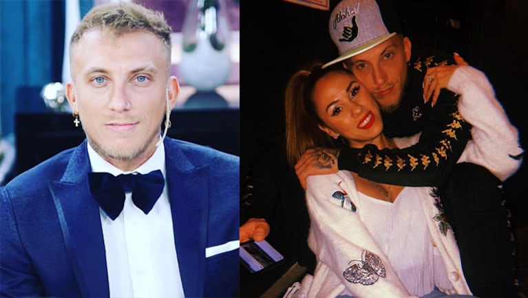El cantante se mostró muy enamorado de la modelo.
